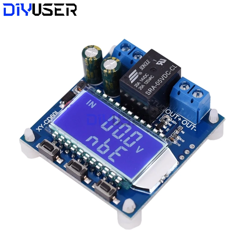 

CD60L Solar Battery Charger Controller 12V 24V 48V Charging Discharge Control Module Under voltage Current protector Board