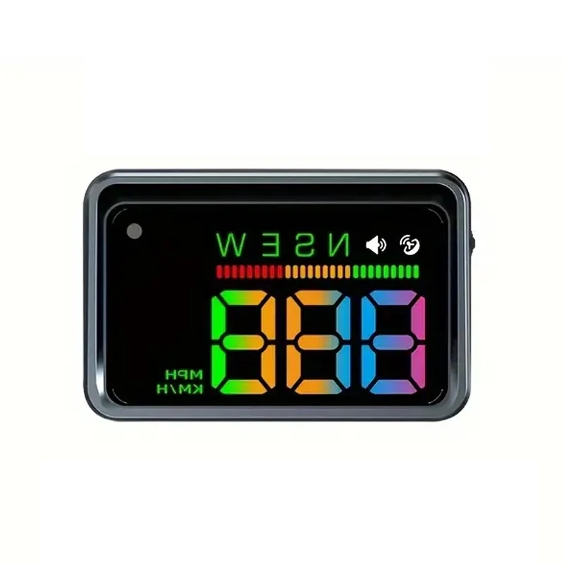 

Автомобильный HUD проекционный дисплей GPS Многофункциональный спидометр HD Инструментальный дисплей Предупреждение о превышении скорости