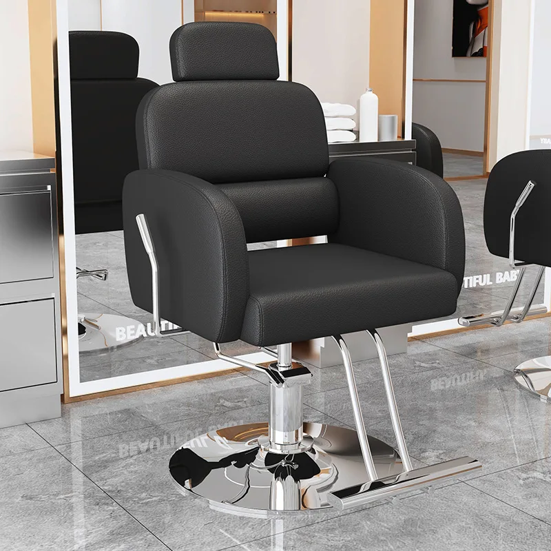 

Swivel Ergonomic Barber Chairs Pedicure Hairdressing Luxury Professional Barber Recliner Cadeira De Barbeiro Salon Furniture