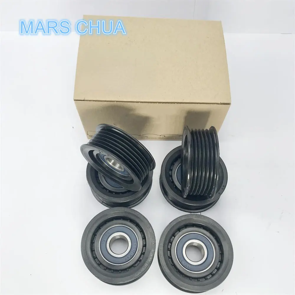 059903341J 059903341A 059903341E 1PCS Deflection Pulley V-ribbed Belt Tensioner for  A7/Sportback/S7 A8/D2/S8/D4/D3 3.0L
