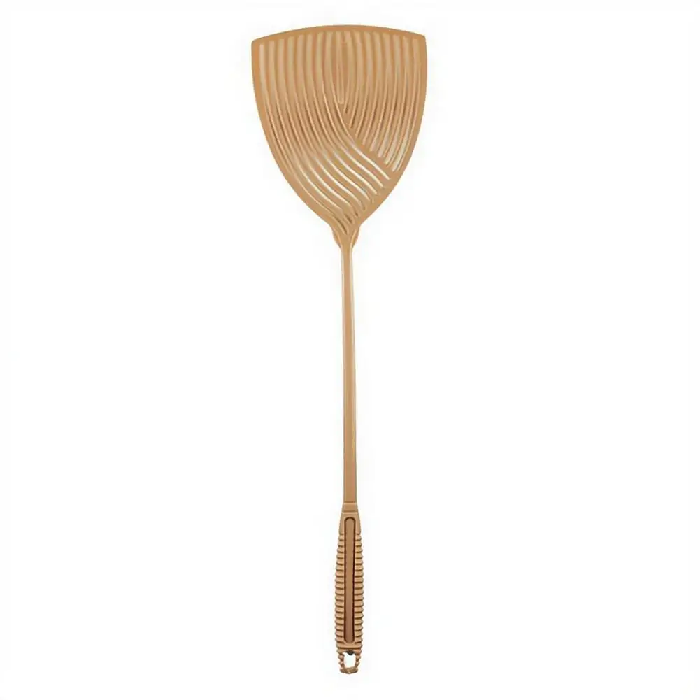 Large Fly Swatter Durable Manual Pest Control Tool For Home Kitchen And Outdoor Use With Long Ergonomic Handle 49cm Length