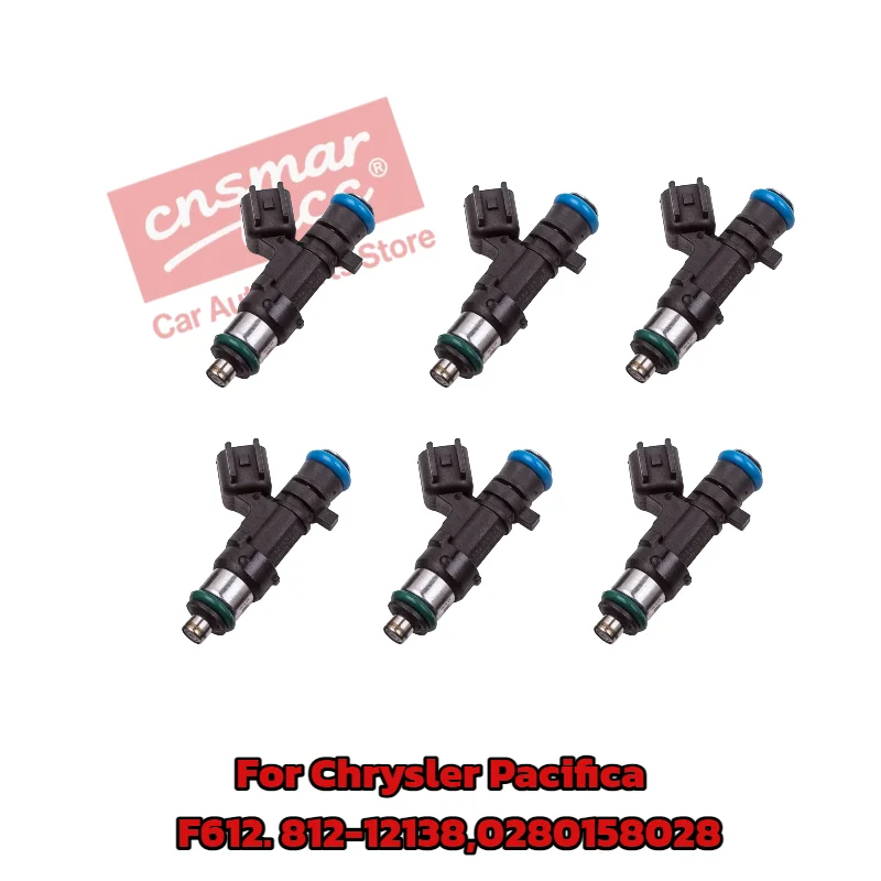 

Топливная форсунка 6 шт., подходит для Dodge Grand Caravan для Chrysler Pacifica FJ612 0280158028