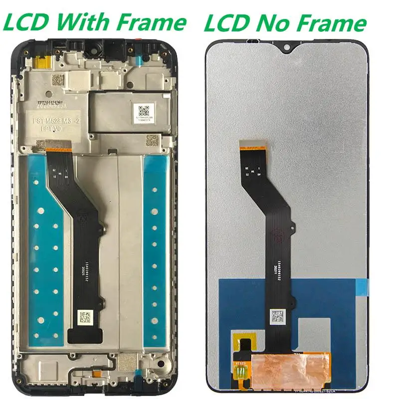 6.55  Original For Nokia 5.3 TA-1234 LCD Display With Frame  Nokia 5.3 TA-1227 TA-1229 TA-1223 Display Touch Screen Replacment