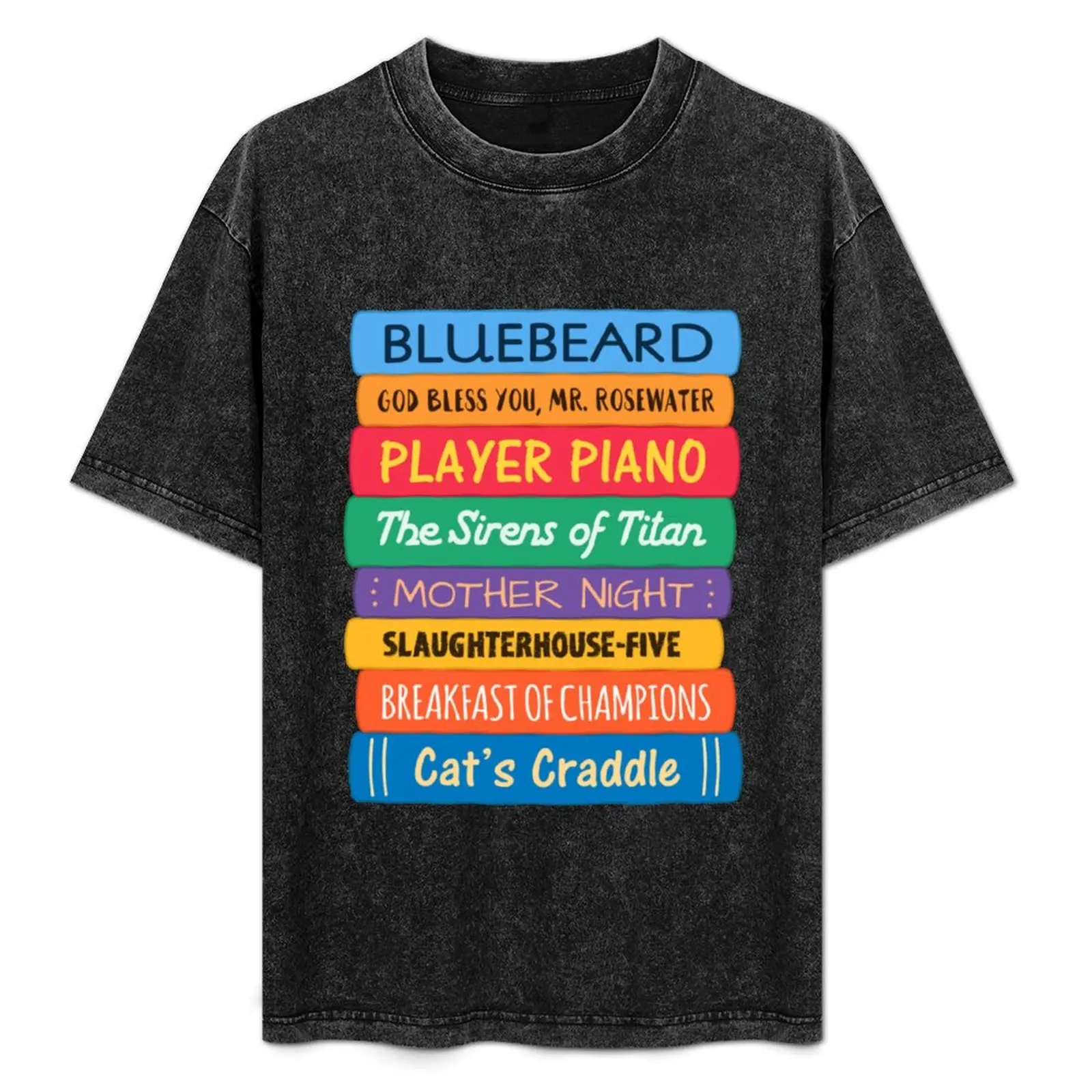 

Kurt Vonnegut Books T-Shirt Athletic Fit Sports Short Sleeve Top