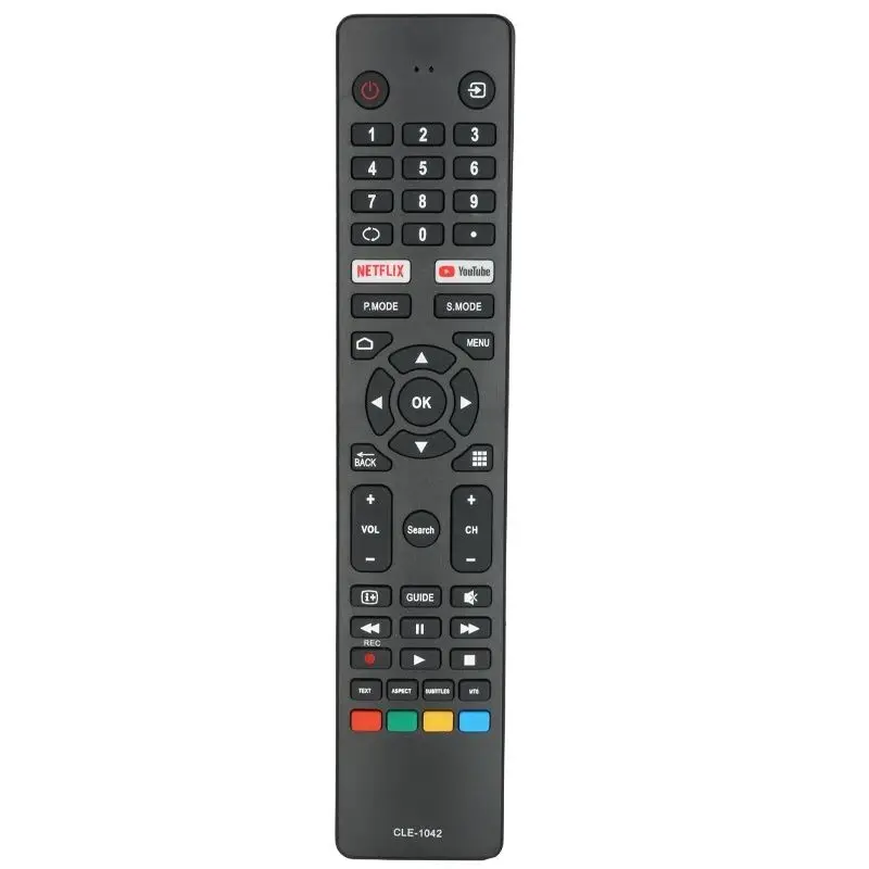 For CLE-1042 Hitachi-Bauhn-Linsar-TV-Remote-Control-Replacement With NETFLIX YouTube Buttons, For 50QLEDSM20 55QLEDSM20