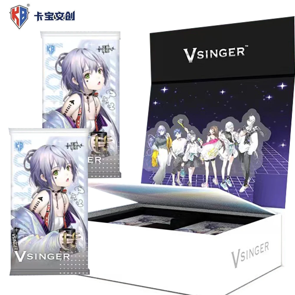 KABAO Luo Tianyi Card Collection for Fans Popular Virtual Singer Idols Limit Character Avatar Gold Coin Cards Festival Gifts