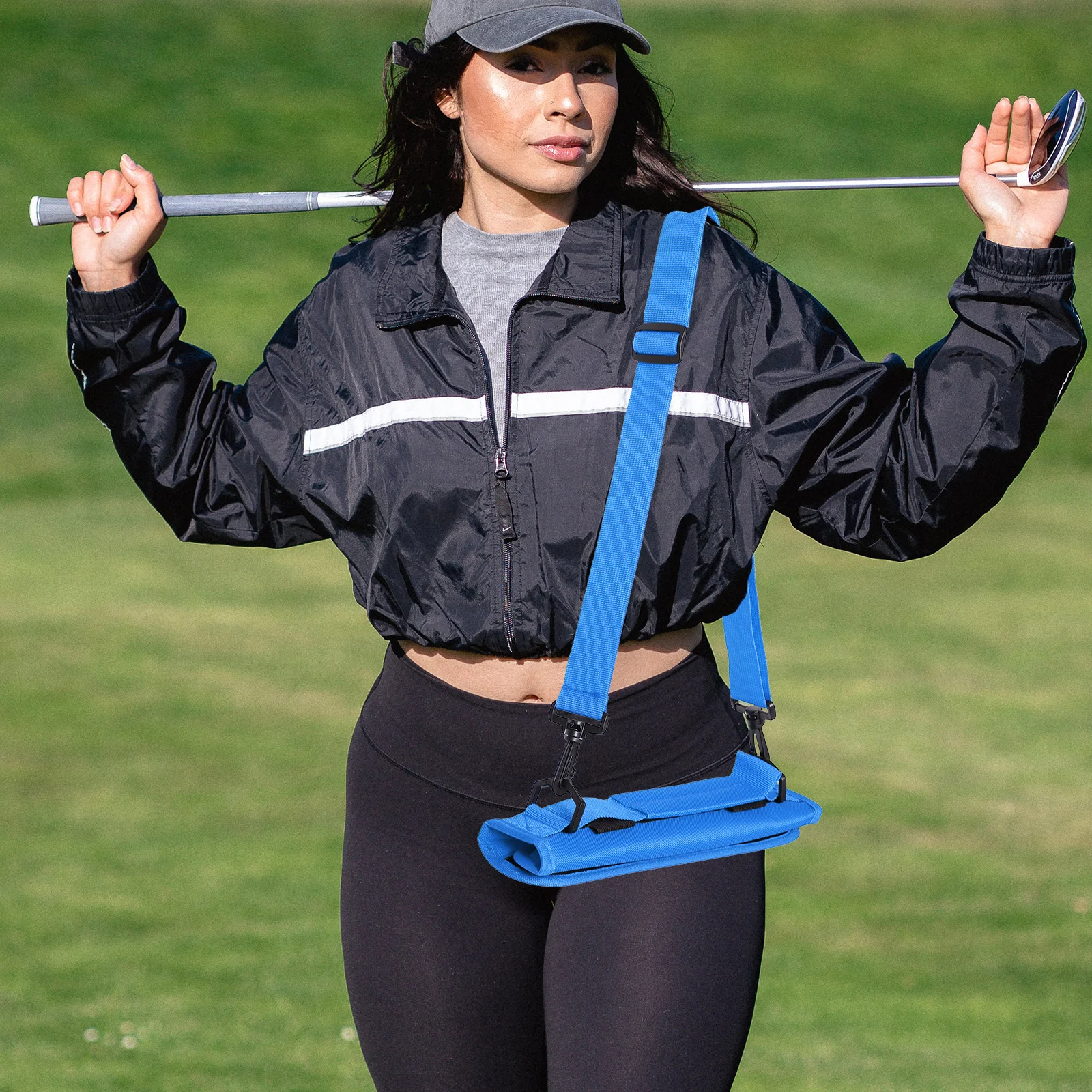 

PAMINGONO Golf Bag Portable Lightweight Travel Carrier Nylon Compact Outdoor Practice Range