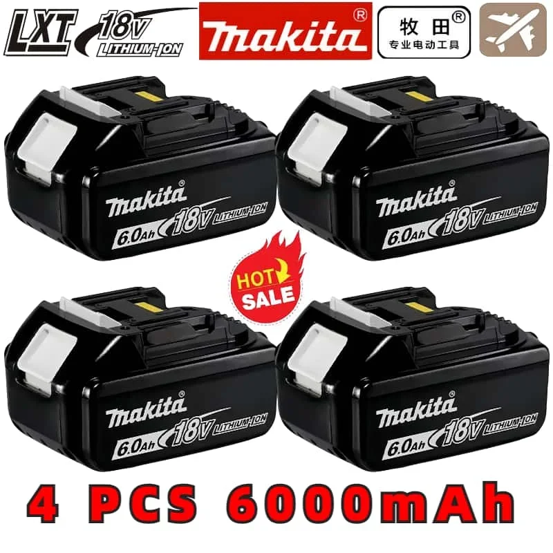 

18650 배터리 Makita 6Ah/5Ah/3Ah18V rechargerable battery BL1830B BL1850B BL1850 BL1840 BL1860 BL1815 Replacement Lithium 마끼다18v 배터리