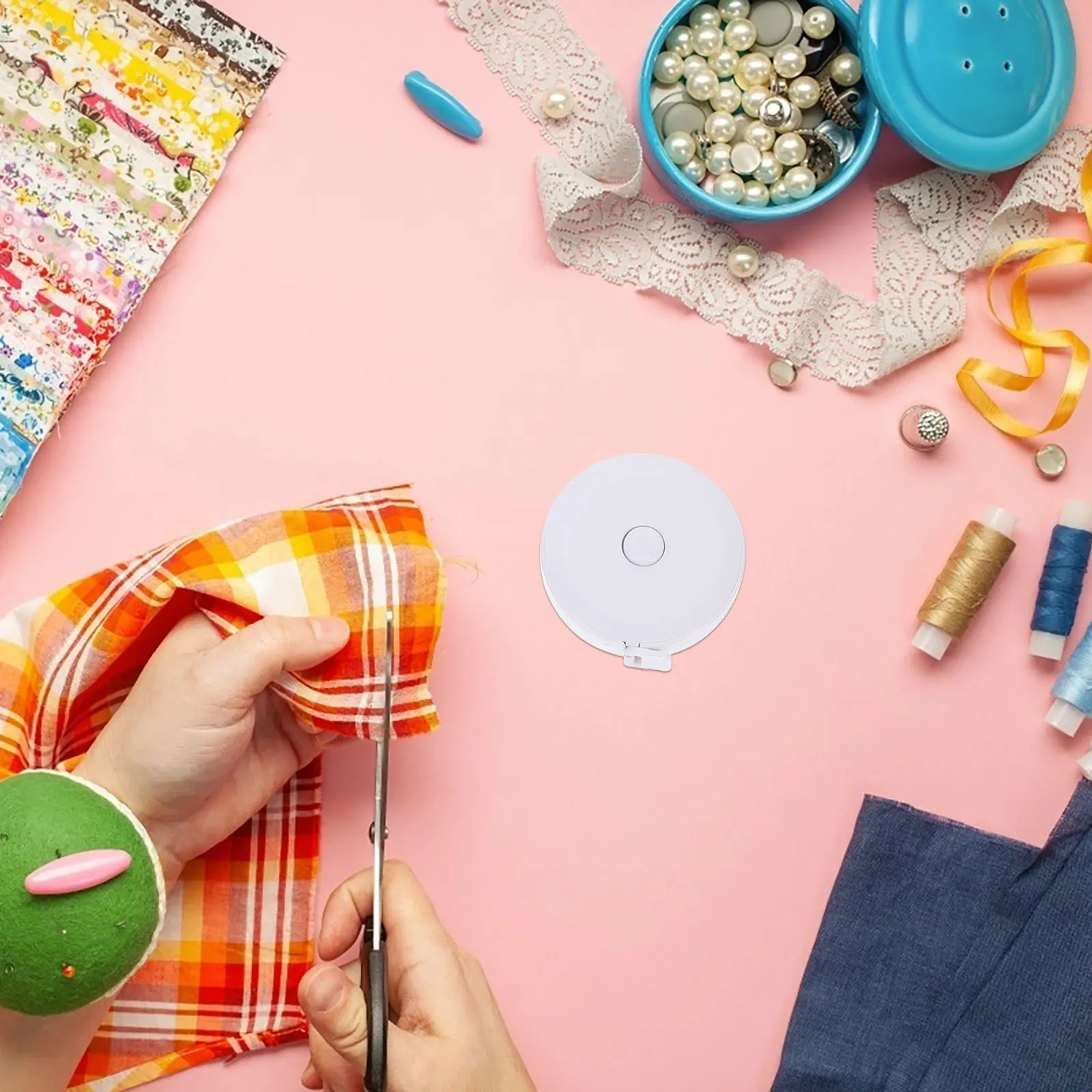 

4pcs Mini Tape Measure Body Measuring Tool Flexible Sewing Tailor Tapeline For Waist Hip Cloth Measurement Lightweight Portable