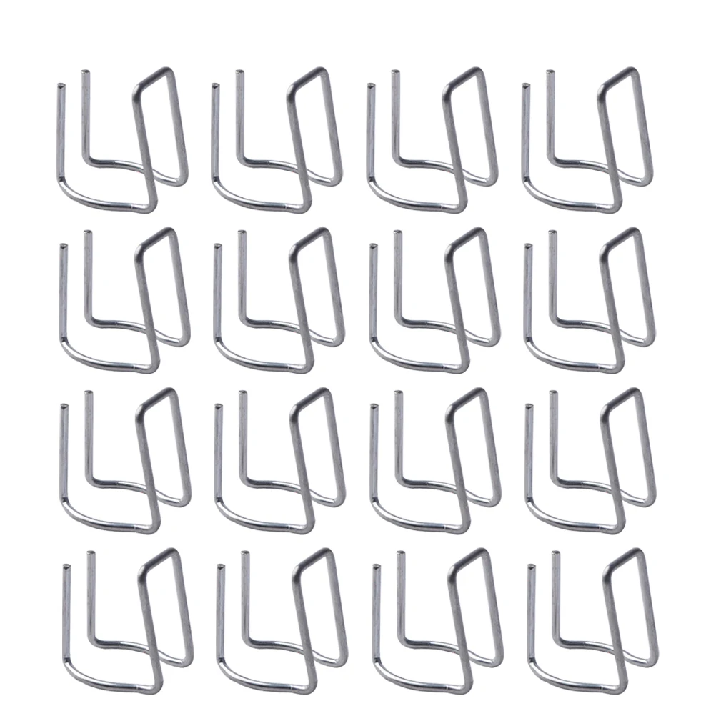 

50pcs Apron Card Zinc Alloy Sunshade Clamp Fixing Mesh Buckle Greenhouse Net Clip Reusable Film Folder Garden Netting for Plant