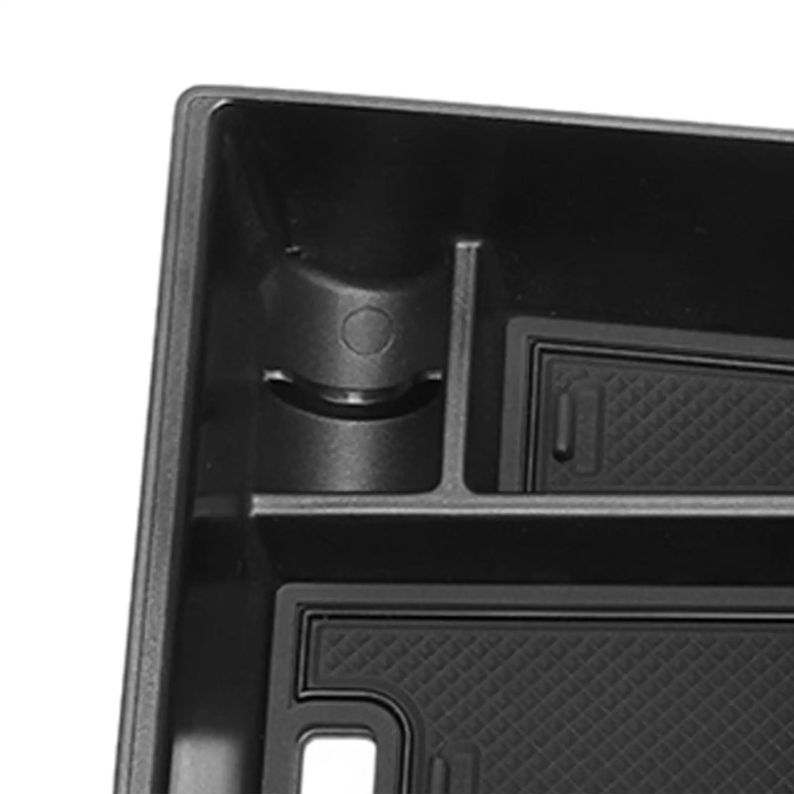 Center Console Armrest Storage Box Organizer Tray with 3 Grids Car Insert Tray Automotive Interior Solution for Easy Access
