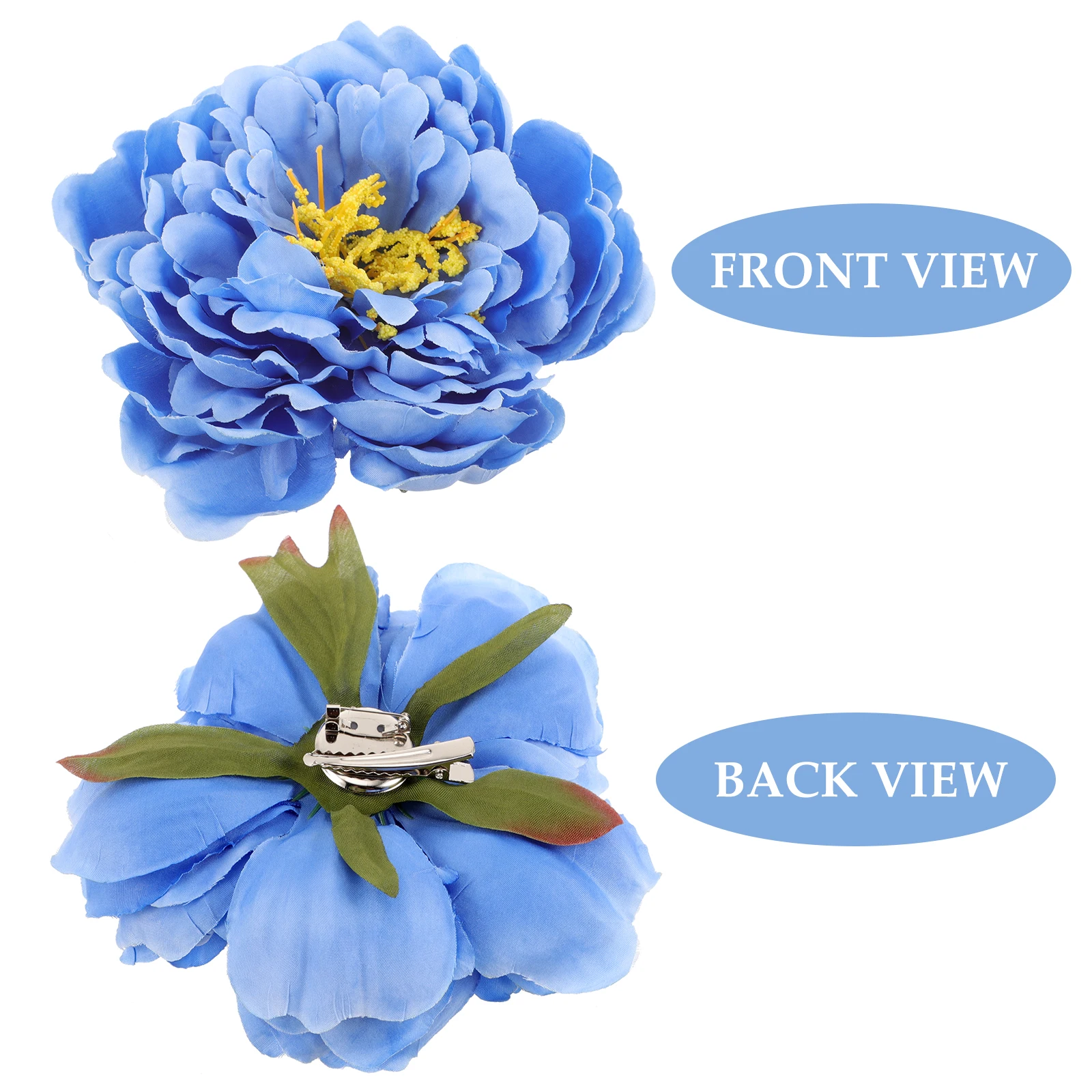 

Large Wedding Party Accessories Summer Clips For Flower Hair Clip For Girls Girls Women Floral Barrette Summer Hair Clips