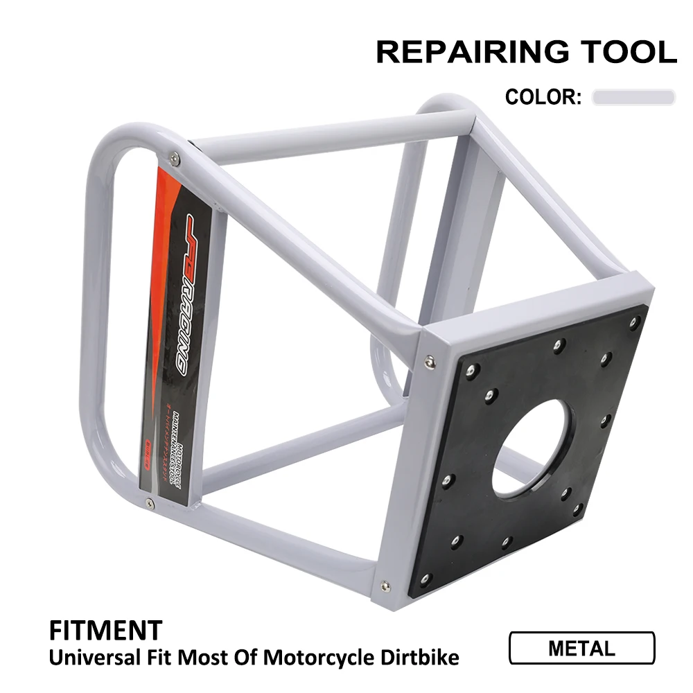 Motorcycle modification removable maintenance stool metal durable repair stool display frame car stool stationary frame