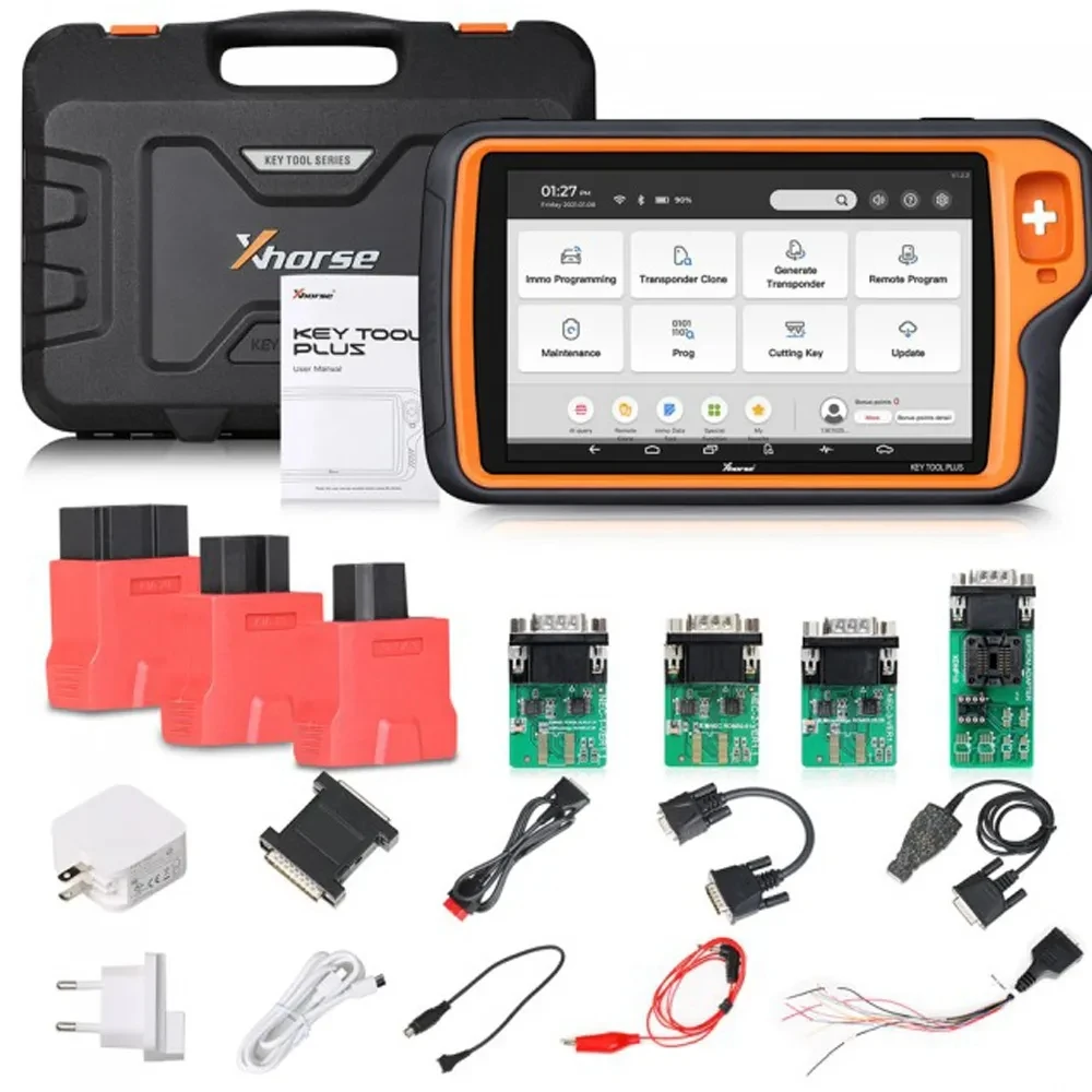 Xhorse VVDI Key Tool Plus Pad Full Configuration Advance with Practical Instruction 1&2 Books ECU Programming XP005 VVDI MAX PRO