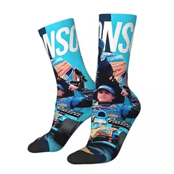 Alons Retro Men's Socks Vintage Harajuku Fernando Alonso Street Style Novelty Pattern Crew Sock