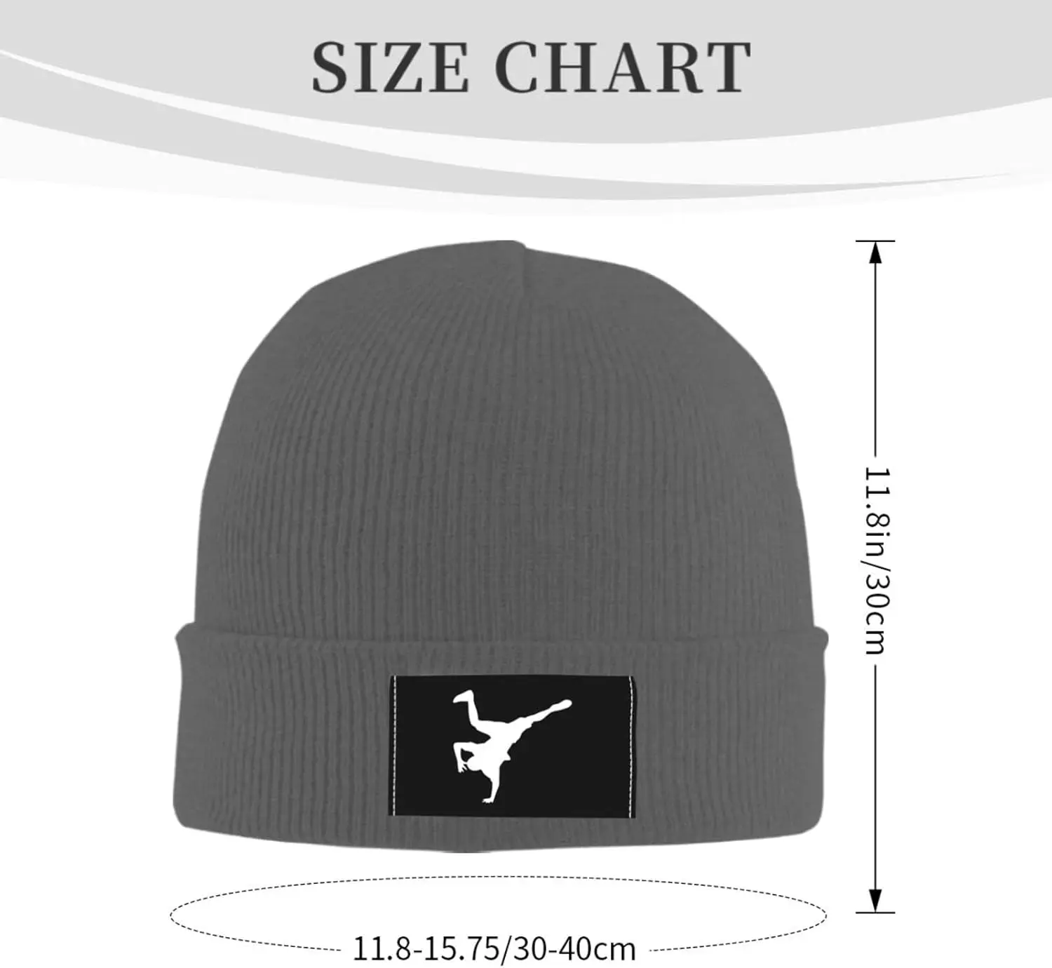 Break Dance Daily Funny Beanie Hats for Men and Women Beanie Winter Soft Cozy Warm Stretch Thick Trendy Beanies Hats Cap