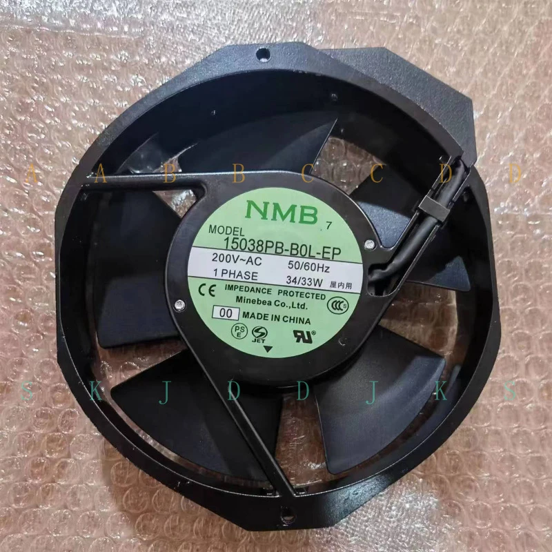 

M New NMB 15038PB-B0L-EP 200V 34/33W Cooling Fan