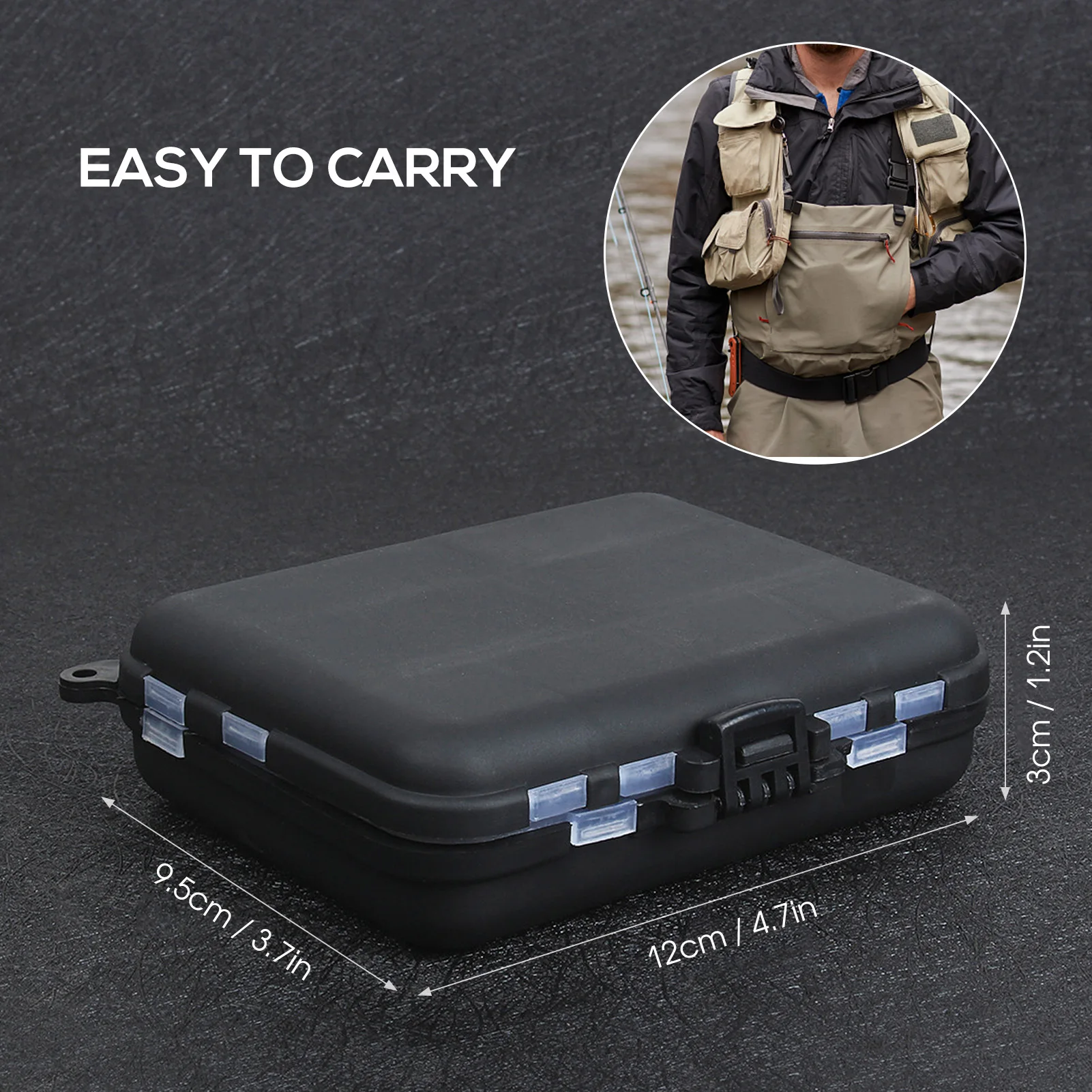 263-teiliges Angelzubehör-Set mit Tackle-Box, einschließlich Zange, Jig-Haken, Sinker-Gewicht, Wirbel, Druckknöpfe, Sinker-Rutschen