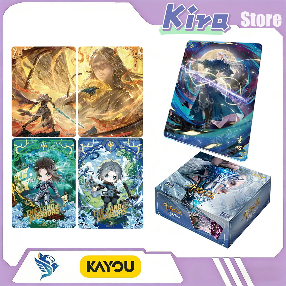 

Коллекционный набор карт Kayou 2026: Новое издание «Континент Драконьего Царства», 10-е дополнение, официальная версия, персонаж Тан Сань