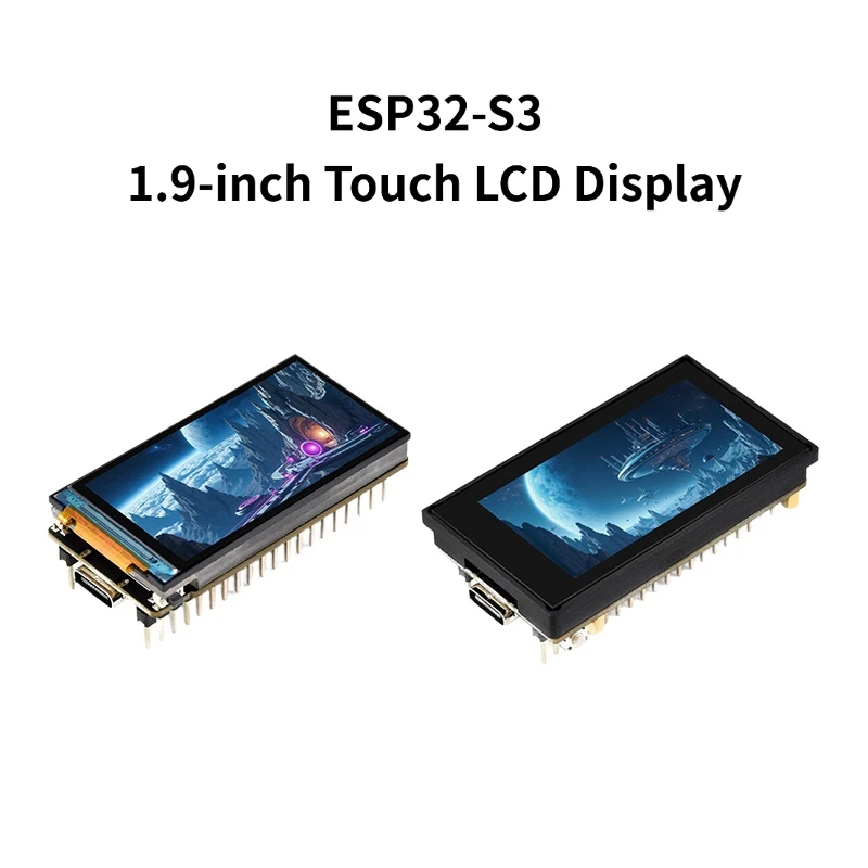 Waveshare ESP32-S3 Development Board 1.9-inch Touch LCD Display WiFi Bluetooth 5 with Micro SD Card Slot