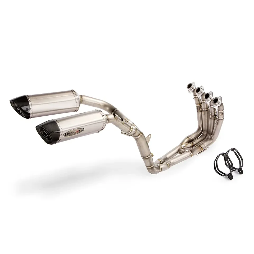 

FBVV Titanium Carbon Fibre Motorcycle Exhaust Pipe System for YZF-R1 2009-2014