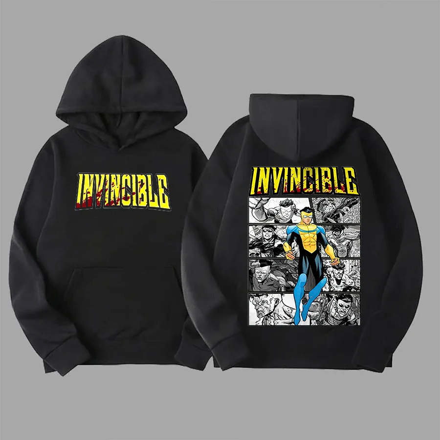 Hot Anime Invincible hoodies personality Clothes Couples high quality Plus Size Unisex hot product sweatshirt Sports Comfortable