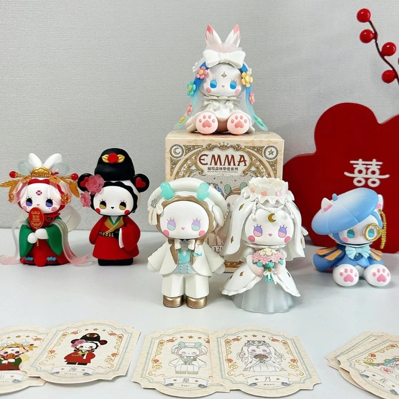 

EMMA Secret Forest Beloved Series Blind Box Toys Mystery Box Atmosphere Decoration Dolls Cute Anime Action Figure Valentine Gift