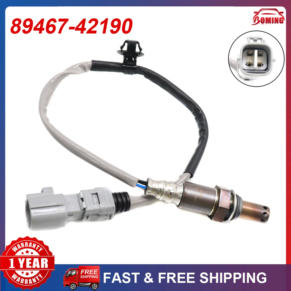 

New Car Rear Air Fuel Ratio Oxygen O2 Lambda Sensor 89467-42190 Fits For Toyota RAV4 Prime 2.5L 2021-2022 8946742190 89467 42190