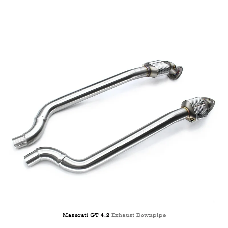  Head Section High flow Pipes Exhaust Pipes branch downpipe Exhaust Pipe with catalyst For Maserati Gran Turismo/GT 4.2 