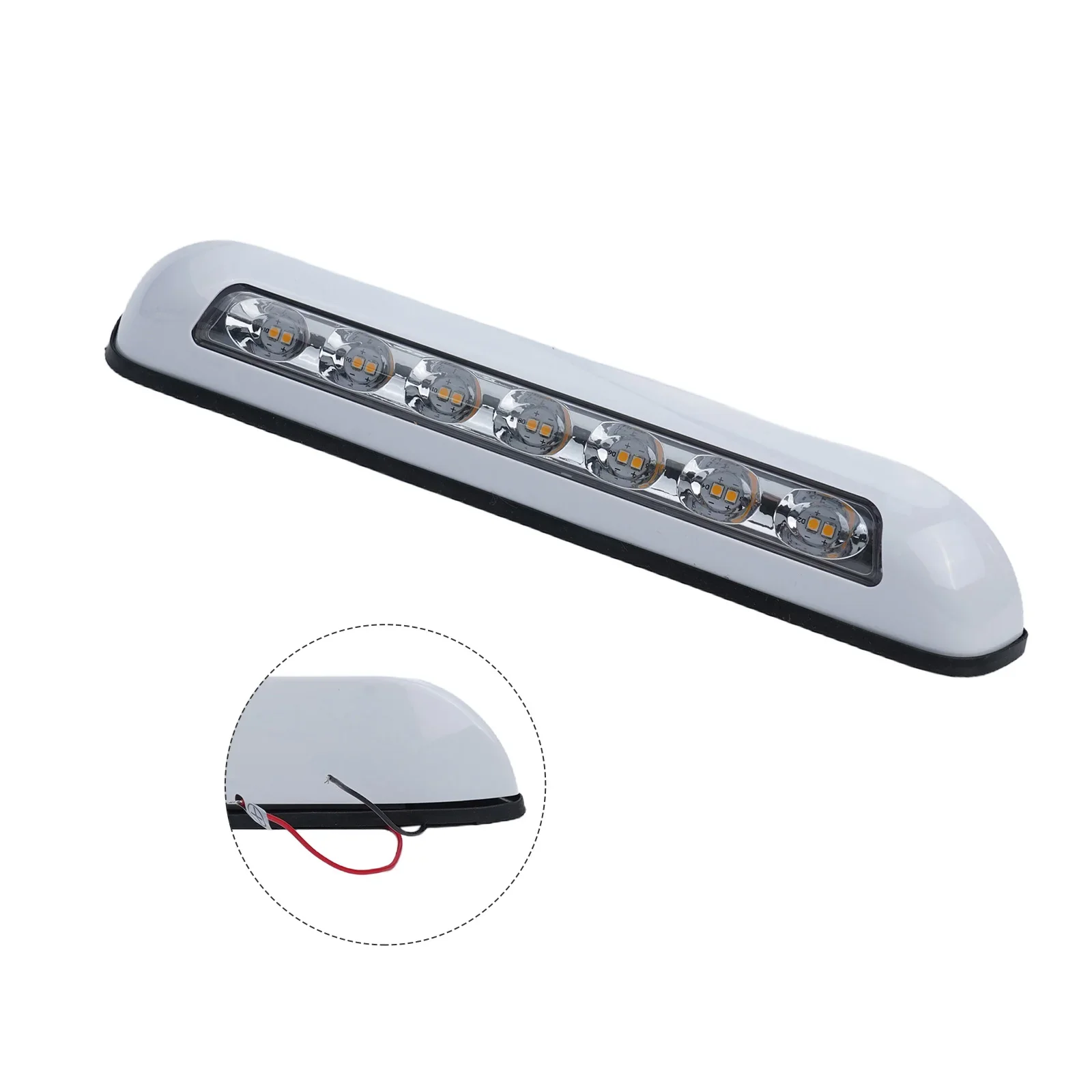 12V Car RV Van Trailer Exterior LED Lamp Beads RV Waterproof LED Awning Porch Light Wat Super Caravan Interior Wall Lamps