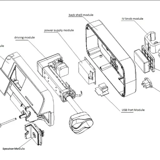 Veterinary Medical In-fu-sion Pump Double Channel Sy-ringe Pump with Diagnosis and Identification Properties