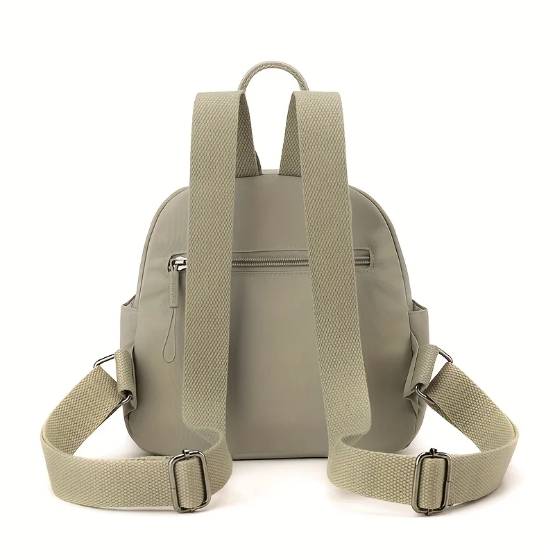 Spring/Summer New Simple Commuter Backpack Lightweight Waterproof Puff Fabric Multi Layer Women's Backpack