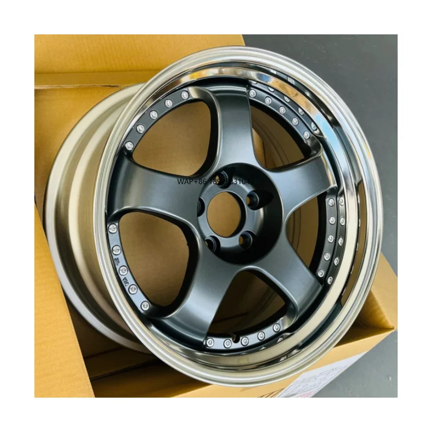 

3piece wheel jdm style 18 19 20 Inch Rims Forged Wheels 5X114.3 Passenger Car Wheels for