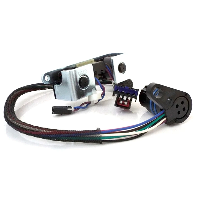 Solenoid Valve Black Solenoid Valve With Wiring Harness 52118500AB(Square Interface)For JEEP Dodge Ram 2500/3500