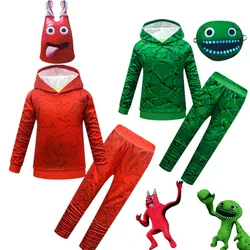 Banban of Garden Costume for Kids Cosplay Jumbo Josh Monster Hoodies Sweatshirt Suits Christmas Halloween and Masquerade Party