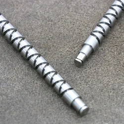 Twisted Shaft Rolling Axis,Crescent-Shaped Spool,Stainless Steel,Baitcasting Reel Refit Accessories,8.0*113.8MM,for RYOBI 120
