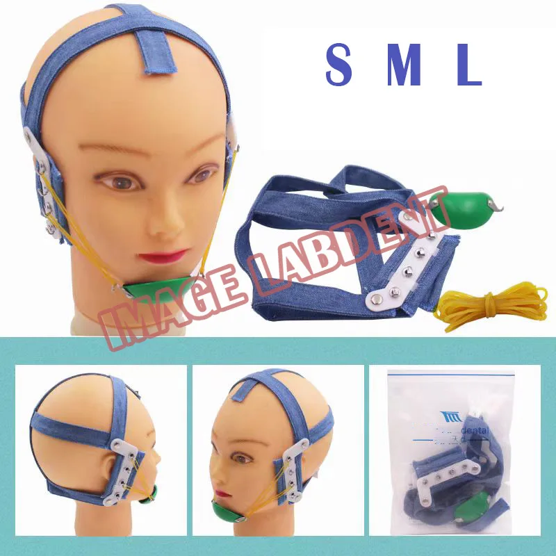 Size S/M/L Orthodontic Underbite Correction Dental Headgear Anti-jaw Pull Headgear With Rigid Chin Cap Orthodontic Face Mask