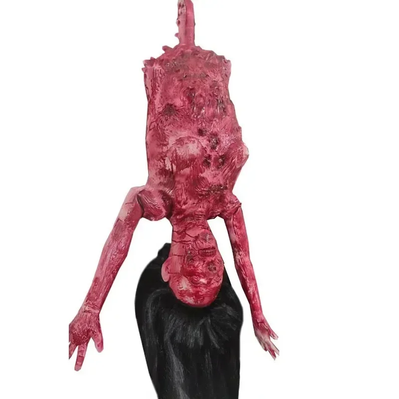 Halloween Hängende Leichen-Requisite, Künstlicher Totenleichnam aus Latex, Gruselige Dekoration für Spukhaus, Gartenparty, Horror-Requisiten ﻿ – Detail 3