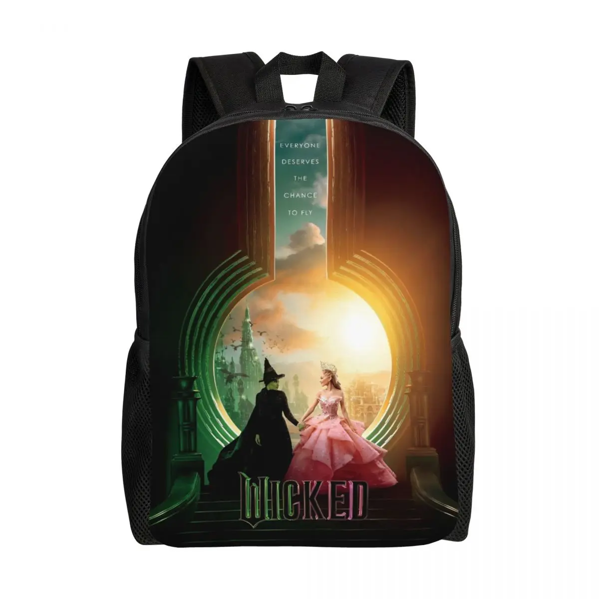 Wicked Musical Movie 2024 Elphaba & Glinda Little Child Backpack for Girls Boys Toddler Lovely Kindergarten Backpacks School Bag