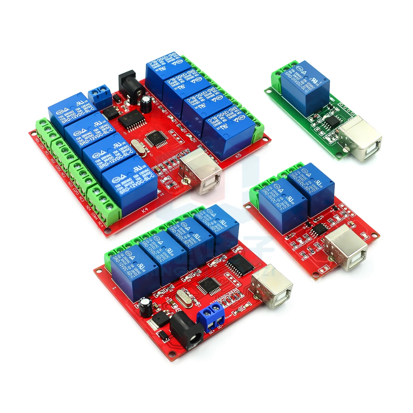 Drive-free/usb Control Switch 1/2/4/8-way channel Relay module/computer Control switch/PC Intelligent Control 5V PC Intelligent