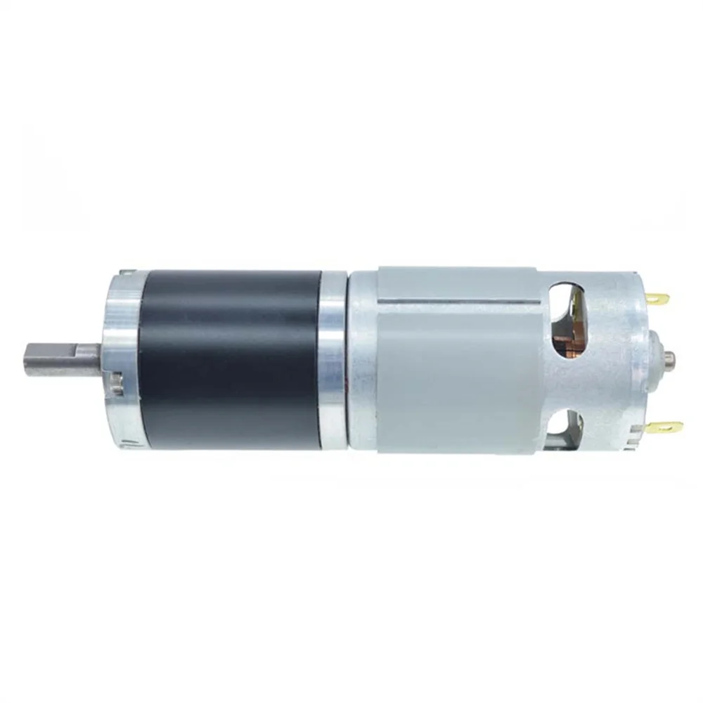 42mm DC 12V 24V Planetary Gear Motor 775 Electric Metal High Torque Reversible Adjustable Speed Gearbox Reduction Gear Motor