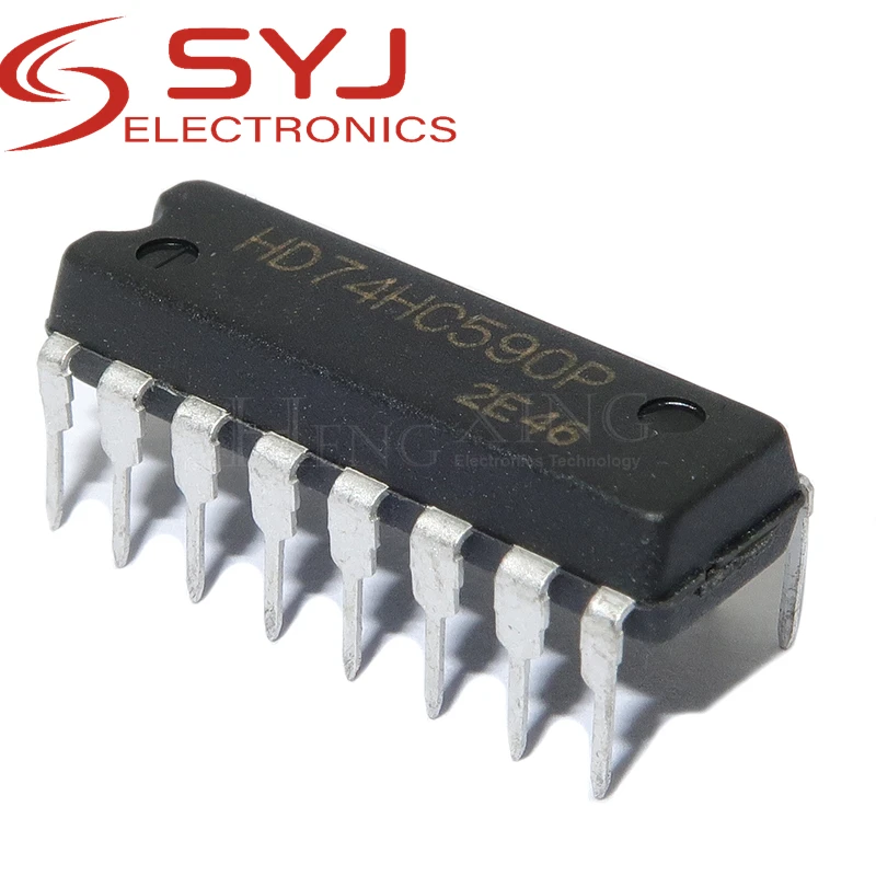 

5 шт./лот SN74HC590AN HD74HC590AP SN74HC590N HD74HC590 74HC590 DIP-16