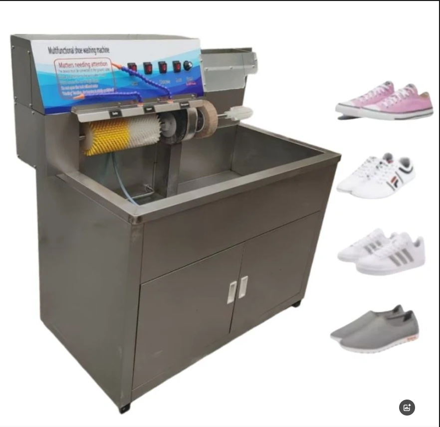Effortless Shoes Cleaning– High-Speed Commercial Shoes Cleaning Machine Saves Time & Money!