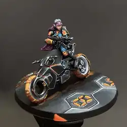 Motorized Bounty Hunters Model Kit Resin Model 28348 Collectible Assembly Toy for Adults