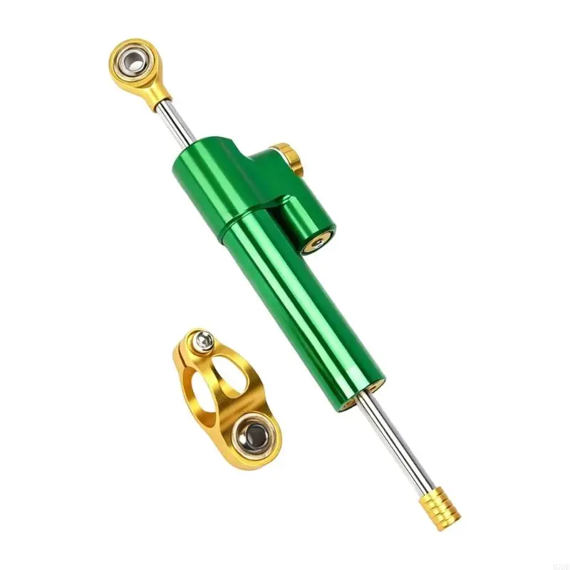 M76E Motorrad-Lenkungsdämpfer-Hardware-Kit mit goldener Klemmhalterung, Metallgehäuse und Straßengebrauch für Garagenarbeiten – Detail 10