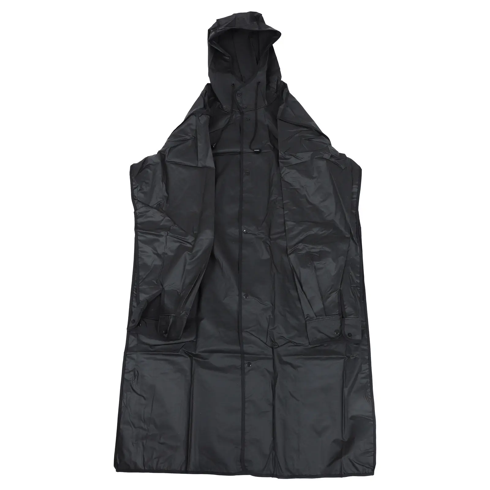 

1pc Long Raincoat Body Raincoat Waterproof Windproof Outdoor Travel Gear High Neckline Poncho For Adult Unisex