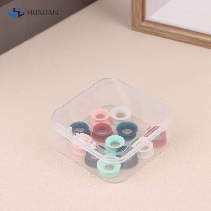 12Pcs Silicone Ring Earplugs Noise Reduction 5 dB Mute Adjustable Earphone Accessories