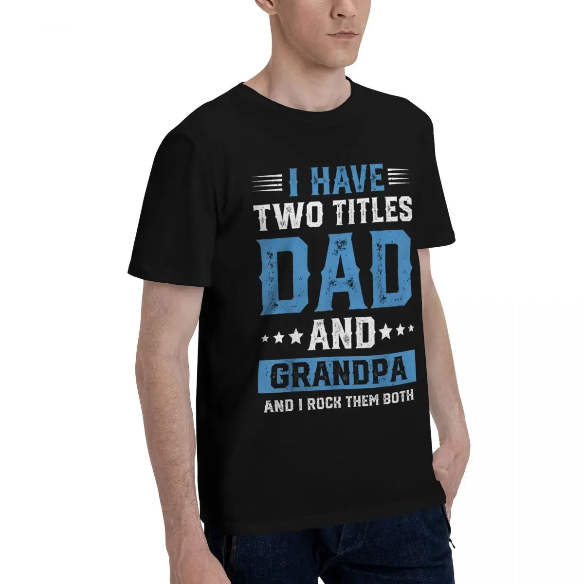 Dad Grandpa Titles Graphic Tee Sports Kemp Graphic Tees Vintage Travel Eur Size