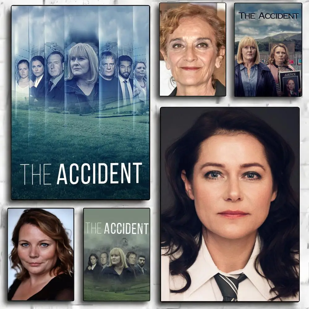 tv series T-The Accident-T Poster Minimalist Wall Sticker for Cafe Office Bar Home Decor and Gift