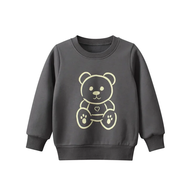 Children's clothing autumn and winter new 2024 live broadcast children's hoodies for boys and babies clothing